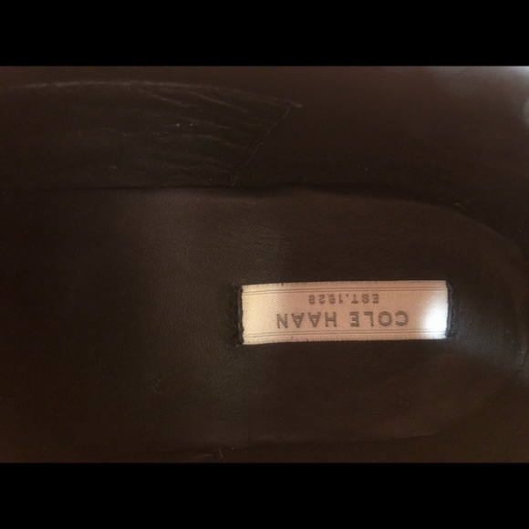 NWT Cole Haan black suede ankle booties, size 11 - Picture 6 of 6